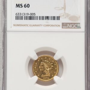 1864 Liberty Quarter Eagles (1864 $2 1/2)