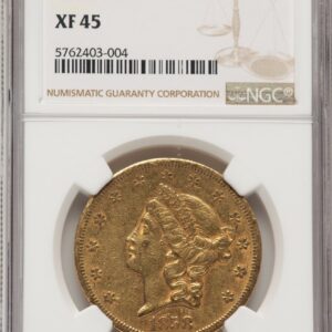 1858-S Liberty Double Eagles (1858-S $20)