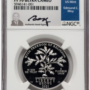 2021-W Modern Bullion Coins (2021-W Proof Platinum Eagle 1 oz Ed Moy)