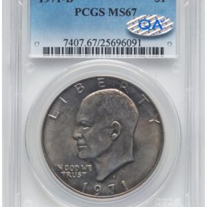 1971-D Eisenhower Dollars (1971-D $1)