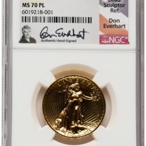 2009 Modern Bullion Coins (2009 G$20 Ultra High Relief, PL Don Everhart)