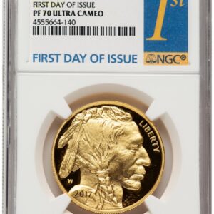 2017-W Modern Bullion Coins (2017-W Proof Gold Buffalo 1 oz FDI 1ST)