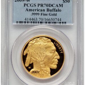 2009-W Modern Bullion Coins (2009-W Proof Gold Buffalo 1 oz Blue Label)