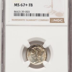 1938-S Mercury Dimes (1938-S 10C, FB NGC Plus)