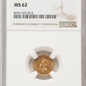 1855 Gold Dollars (1855 G$1 Type Two, MS)