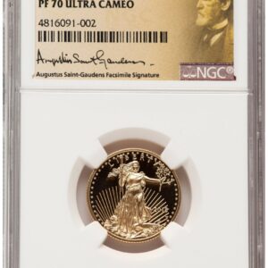 2018-W Modern Bullion Coins (2018-W Proof Gold Eagle 1/4 oz Saint Gaudens Label)