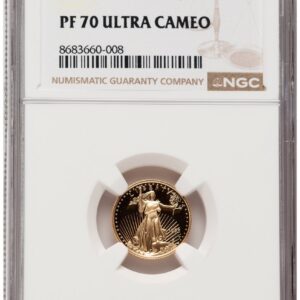 1995-W Modern Bullion Coins (1995-W Proof Gold Eagle 1/10 oz Brown Label)