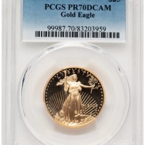 2006-W Modern Bullion Coins (2006-W Proof Gold Eagle 1/2 oz Blue Gradient)