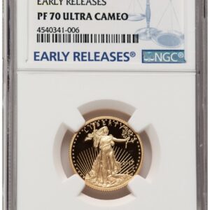 2017-W Modern Bullion Coins (2017-W Proof Gold Eagle 1/4 oz ER Blue)