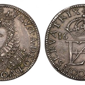World Coins (GREAT BRITAIN. England. Elizabeth I. (Queen, 1533-1603). 1601-(star) Cast AR Pattern Fourpence (Groat). NGC Genuine - AU Details Tooled. VNVM . A . DEO . DVOBVS . SVSTINEO . . Crowned facing bust wearing large ruff / AFFLICTORVM . CONSER VATRIX . Crowned )