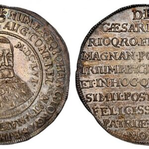 World Coins (GERMAN STATES. Saxony-Albertine. Johann Georg I. MDCLVI (1656) AR Thaler. NGC MS64. Dresden. Bust with scepter and date in Roman numerals within inner circle; double legend around / Ten-line inscriptions. KM 451; Dav.-7614. Commemorating the death of the )