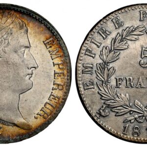 World Coins (FRANCE. First Empire, Napoleon I. (Emperor, 1804-1814, 1815). 1811-A AR 5 Francs. NGC MS63. Paris. NAPOLEON EMPEREUR. Laureate head right / EMPIRE FRANCAIS. Denomination within wreath. KM 694.1; Gadoury 584; F-307.)