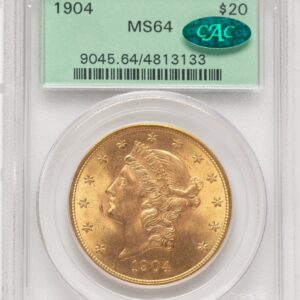 1904 Liberty Double Eagles (1904 $20 Liberty CAC)