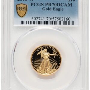2010-W Modern Bullion Coins (2010-W Proof Gold Eagle 1/4 oz Blue Gradient)