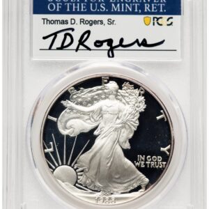 1988-S Modern Bullion Coins (1988-S Proof Silver Eagle 1 oz TD Rogers)