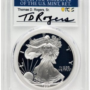 1997-P Modern Bullion Coins (1997-P Proof Silver Eagle 1 oz TD Rogers)