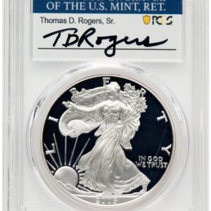 2005-W Modern Bullion Coins (2005-W Proof Silver Eagle 1 oz TD Rogers)