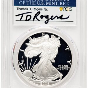 2006-W Modern Bullion Coins (2006-W Proof Silver Eagle 1 oz TD Rogers)