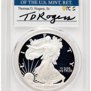 2007-W Modern Bullion Coins (2007-W Proof Silver Eagle 1 oz TD Rogers)