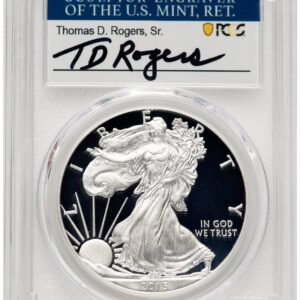 2015-W Modern Bullion Coins (2015-W Proof Silver Eagle 1 oz TD Rogers)