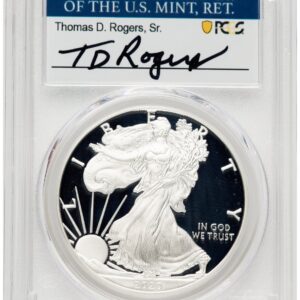 2020-S Modern Bullion Coins (2020-S Proof Silver Eagle 1 oz TD Rogers)