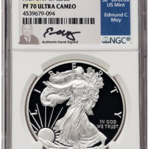 2017-W Modern Bullion Coins (2017-W Proof Silver Eagle 1 oz FDI Ed Moy)