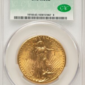 1927 Saint-Gaudens Double Eagles (1927 $20 CAC)