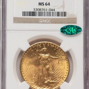 1924 Saint-Gaudens Double Eagles (1924 $20 Saint CAC)