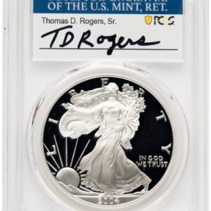 2004-W Modern Bullion Coins (2004-W Proof Silver Eagle 1 oz TD Rogers)