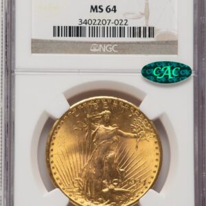 1924 Saint-Gaudens Double Eagles (1924 $20 Saint CAC)