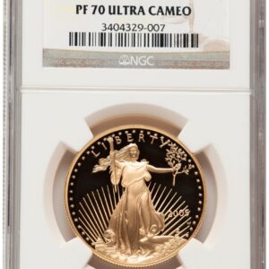 2005-W Modern Bullion Coins (2005-W Proof Gold Eagle 1 oz Brown Label)