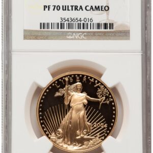 2004-W Modern Bullion Coins (2004-W Proof Gold Eagle 1 oz Brown Label)