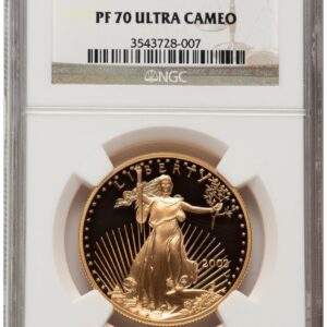 2003-W Modern Bullion Coins (2003-W Proof Gold Eagle 1 oz Brown Label)