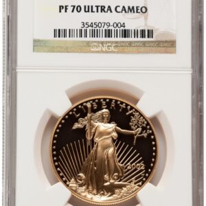 2002-W Modern Bullion Coins (2002-W Proof Gold Eagle 1 oz Brown Label)