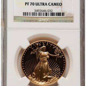 1999-W Modern Bullion Coins (1999-W Proof Gold Eagle 1 oz Brown Label)