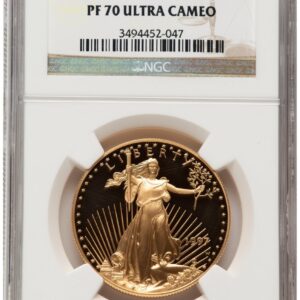 1997-W Modern Bullion Coins (1997-W Proof Gold Eagle 1 oz Brown Label)