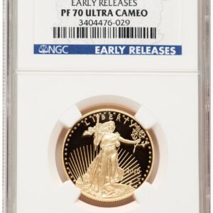 2010-W Modern Bullion Coins (2010-W Proof Gold Eagle 1/2 oz ER Blue)