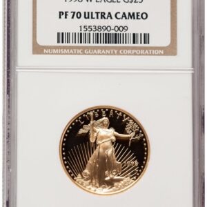 1998-W Modern Bullion Coins (1998-W Proof Gold Eagle 1/2 oz Brown Label)