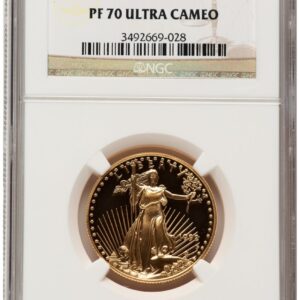 1992-P Modern Bullion Coins (1992-P Proof Gold Eagle 1/2 oz Brown Label)