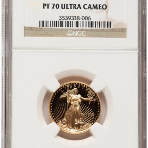 1999-W Modern Bullion Coins (1999-W Proof Gold Eagle 1/4 oz Brown Label)