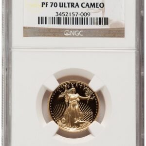 1996-W Modern Bullion Coins (1996-W Proof Gold Eagle 1/4 oz Brown Label)