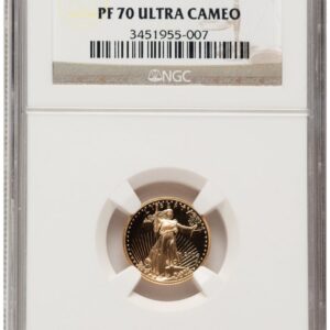 2004-W Modern Bullion Coins (2004-W Proof Gold Eagle 1/10 oz Brown Label)