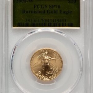 2008-W Modern Bullion Coins (2008-W Burnished Gold Eagle 1/4 oz Gold Foil)