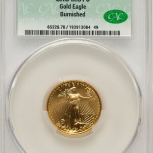 2006-W Modern Bullion Coins (2006-W Burnished Gold Eagle 1/4 oz Non Designation)