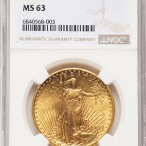 1908-S Saint-Gaudens Double Eagles (1908-S $20)