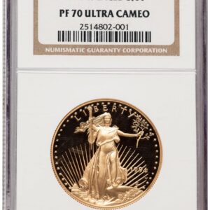 1994-W Modern Bullion Coins (1994-W Proof Gold Eagle 1 oz Brown Label)