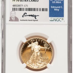 2018-W Modern Bullion Coins (2018-W Proof Gold Eagle 1/2 oz Ed Moy)