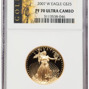 2007-W Modern Bullion Coins (2007-W Proof Gold Eagle 1/2 oz American Liberty Series Label)