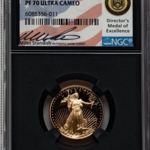 2002-W Modern Bullion Coins (2002-W Proof Gold Eagle 1/4 oz Miles Standish Blk Core)