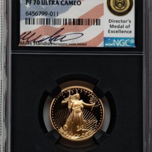 2005-W Modern Bullion Coins (2005-W Proof Gold Eagle 1/4 oz Miles Standish Blk Core)